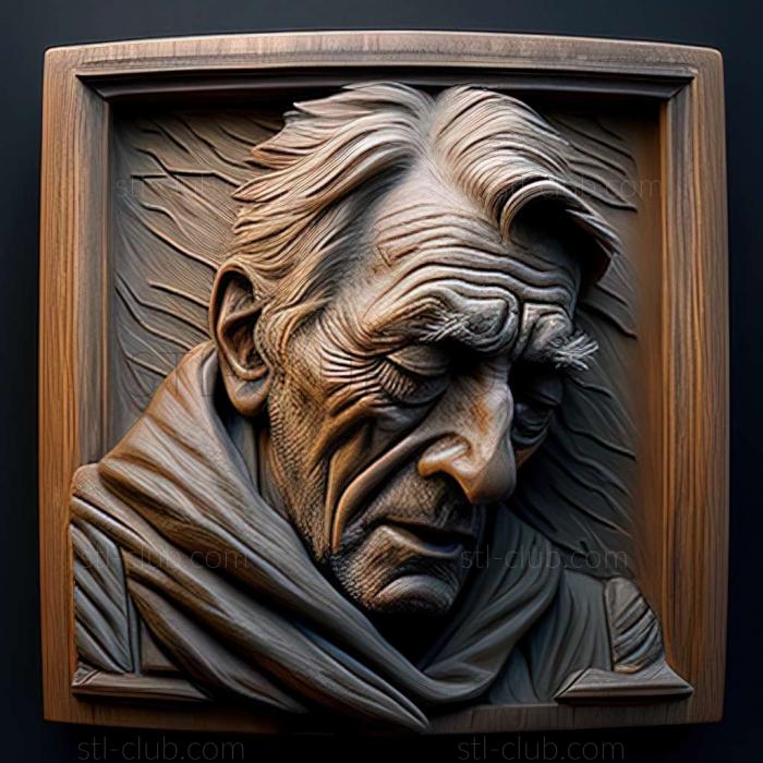 3D model Joseph Whiting Stock American artist (STL)